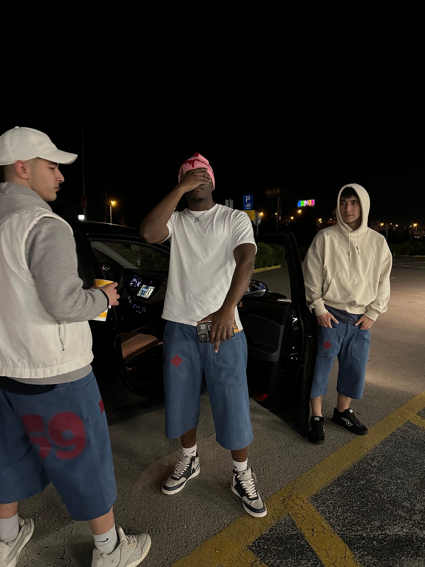 DENIM BERMUDA69 OVERSIZED