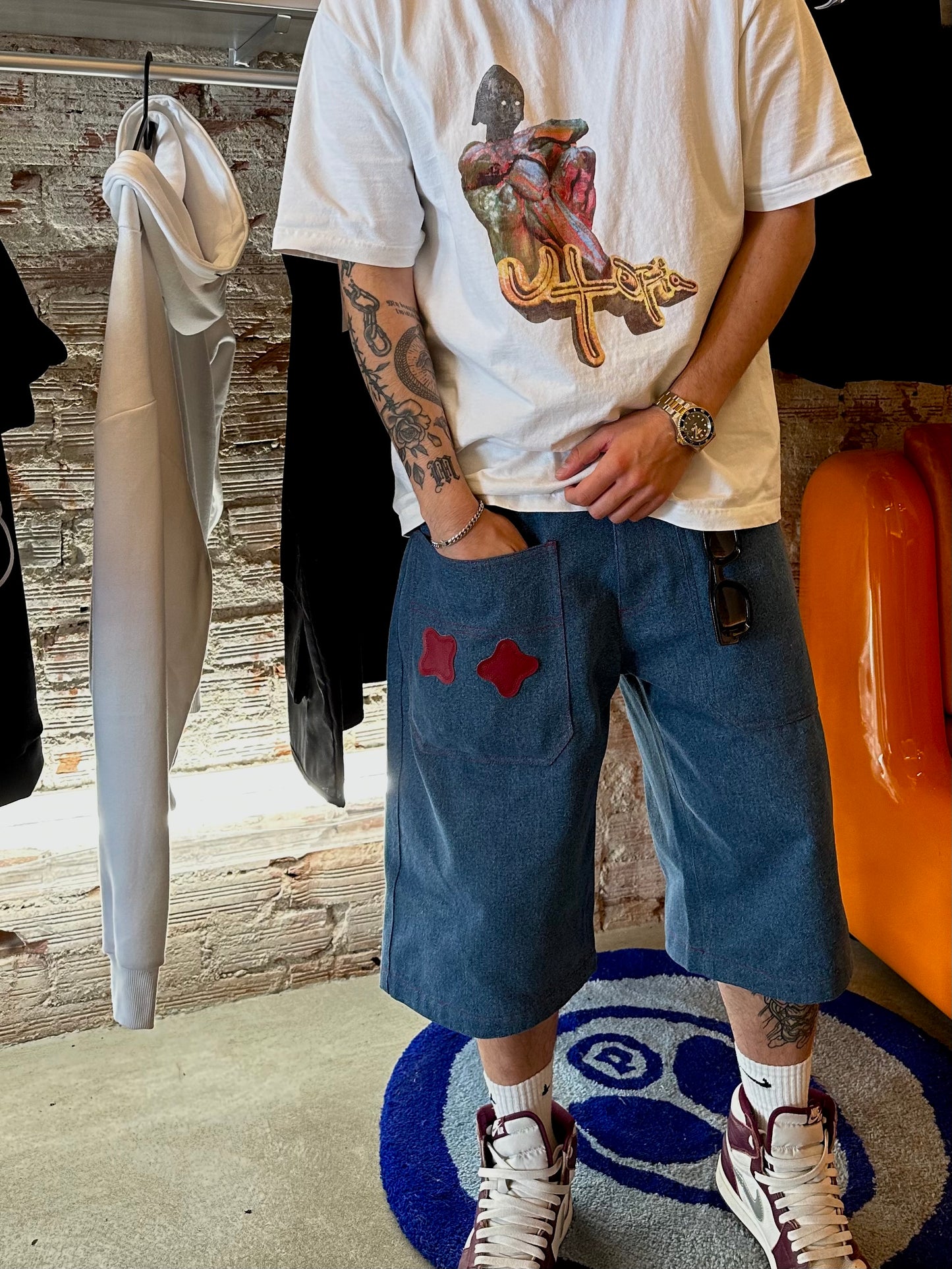 DENIM BERMUDA69 OVERSIZED