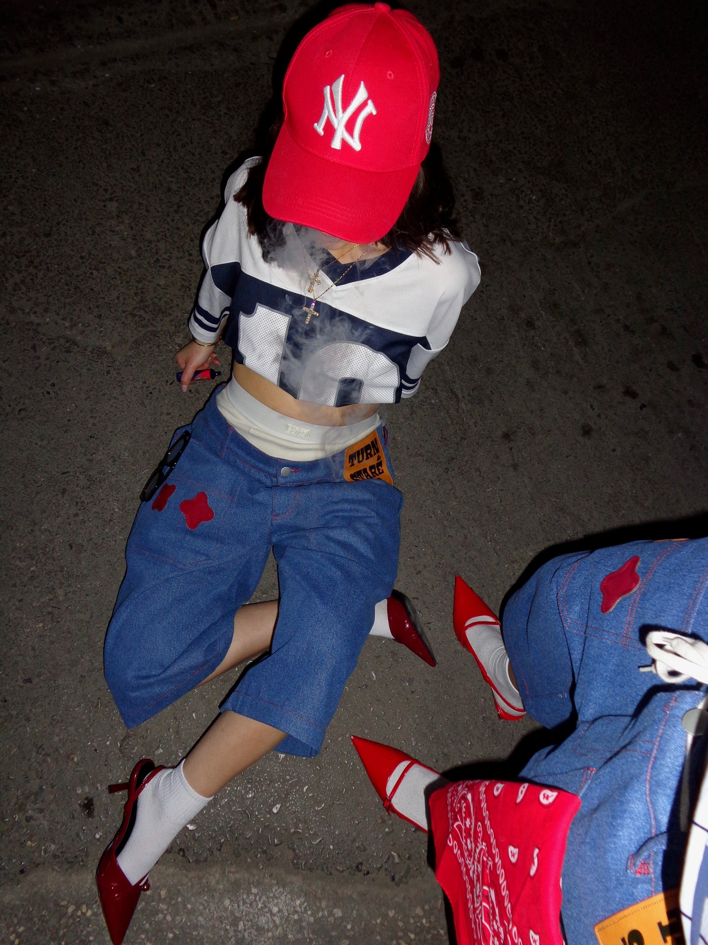 DENIM BERMUDA69 OVERSIZED