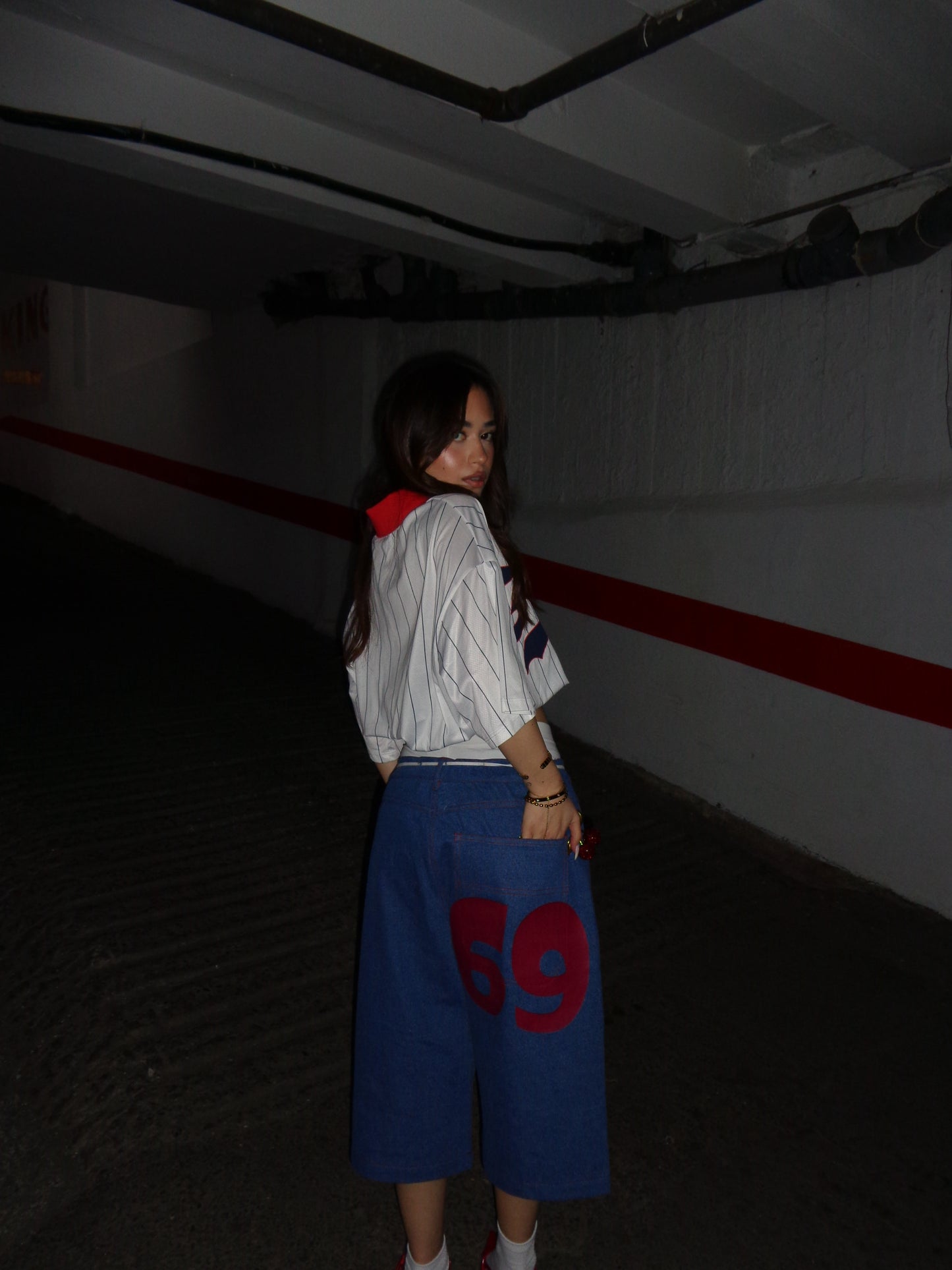 DENIM BERMUDA69 OVERSIZED